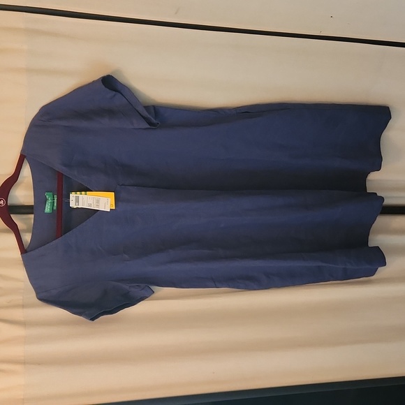 COPY - BENETTON Pure Linen Dress Size M - Picture 4 of 8